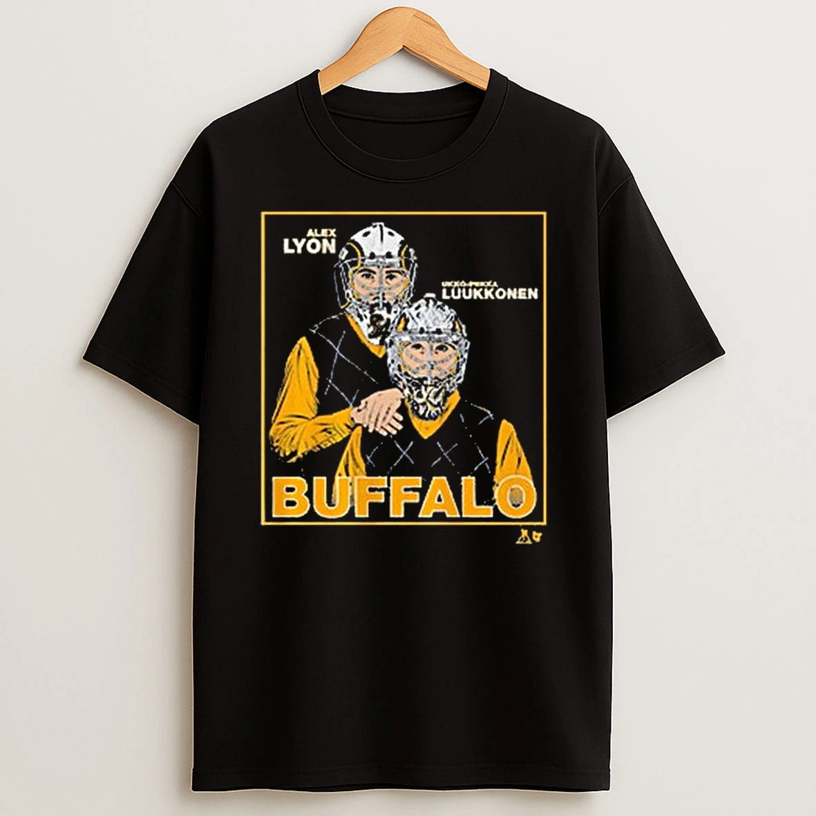 Alex Lyon Ukko Pekka Luukkonen Family Portrait T Shirt