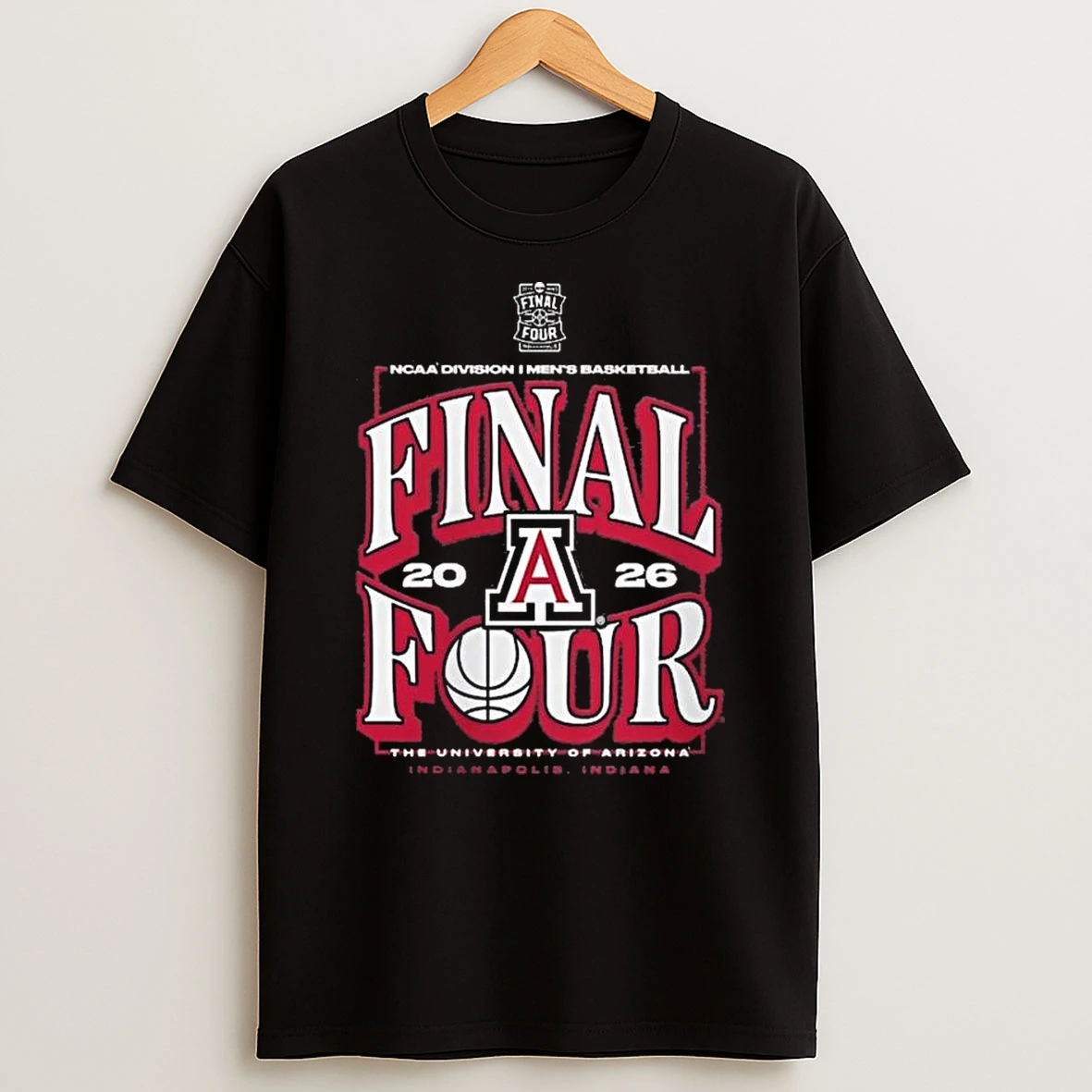 Arizona Wildcats Womens 2026 Ncaa Mens Basketball Tournament March Madness Final Four T Shirt