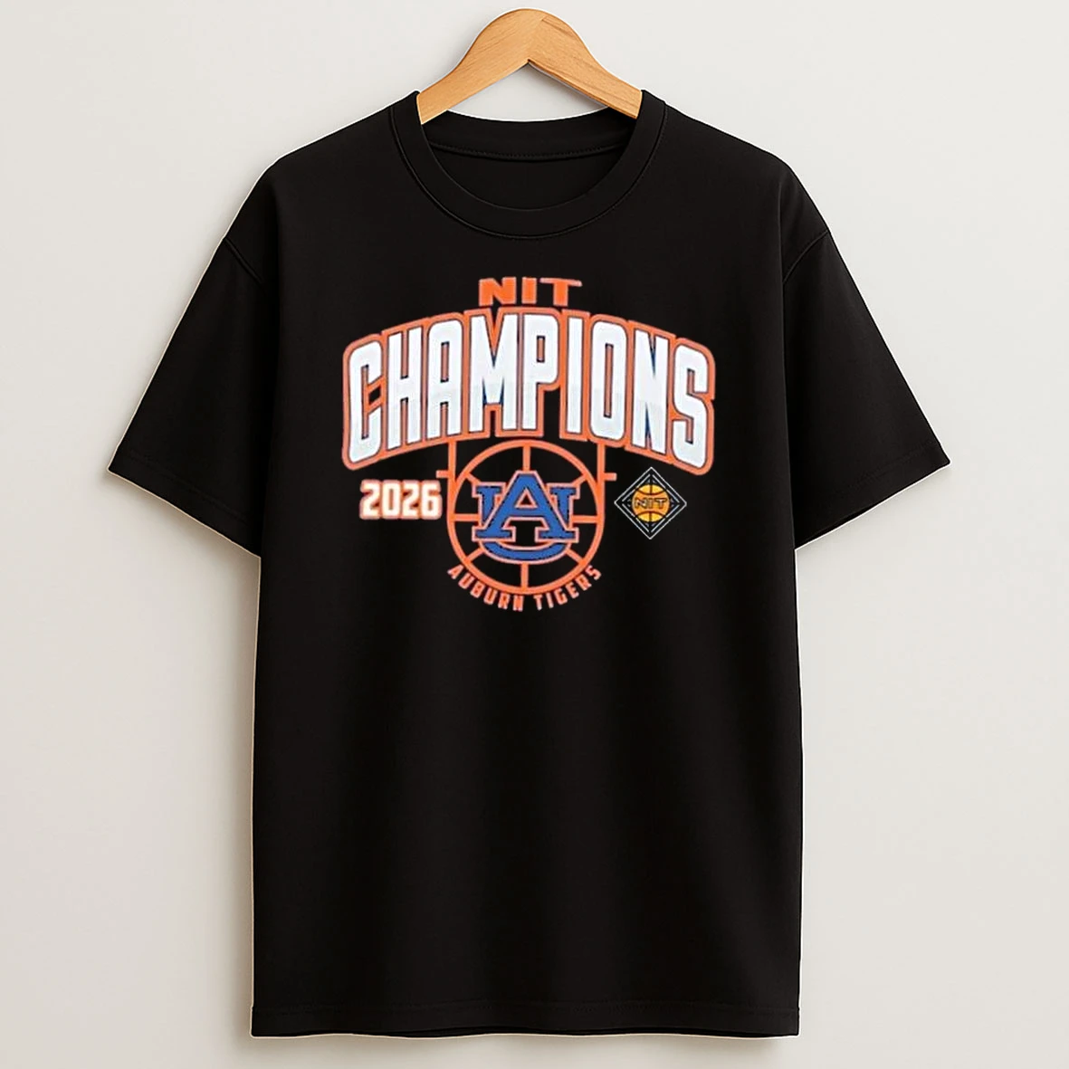 Auburn Tigers Nit 2026 Mens Basketball National Champions T Shirt