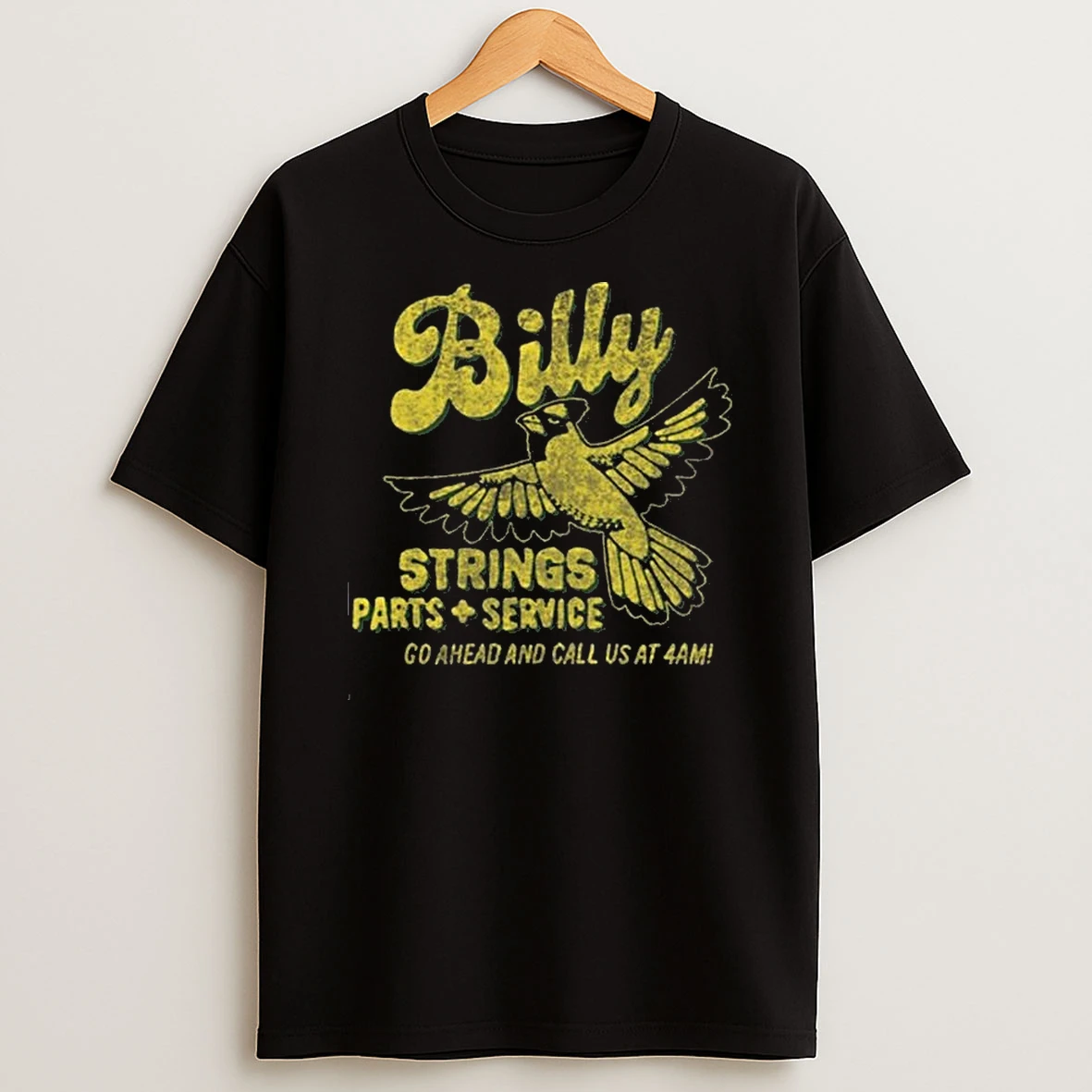 Billy Strings Parts Service Go Ahead And Call Us At 4 Am Garage T Shirt