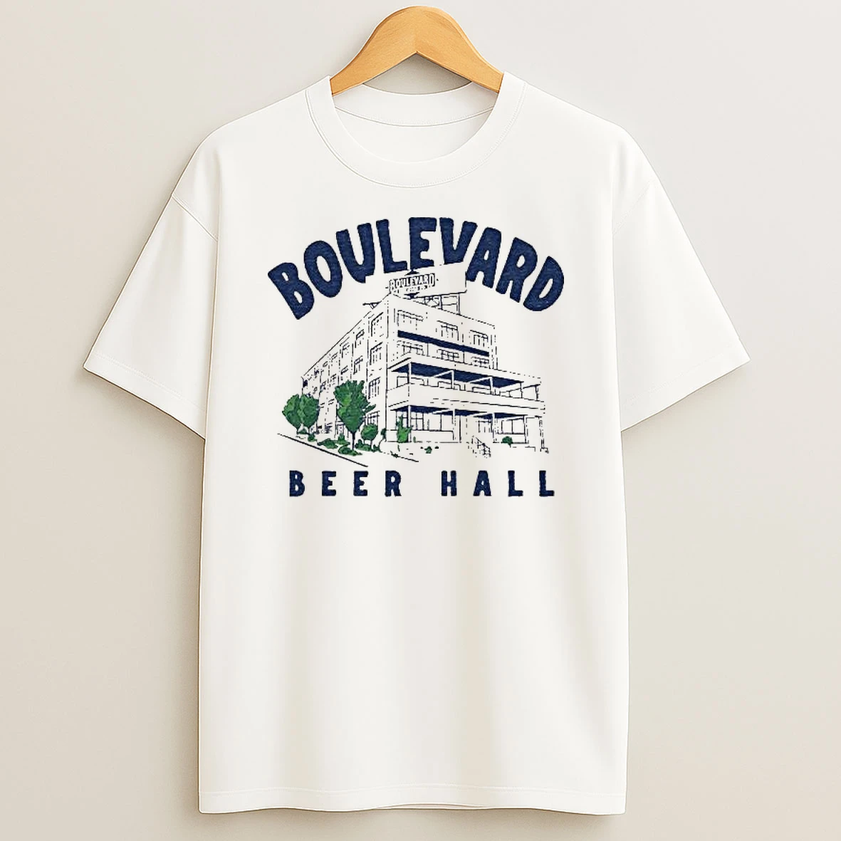 Boulevard Beer Hall Vintage T Shirt