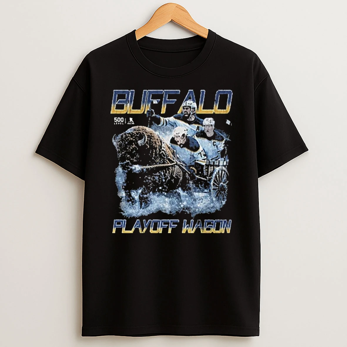 Buffalo Hockey 2026 Playoff Wagon T Shirt