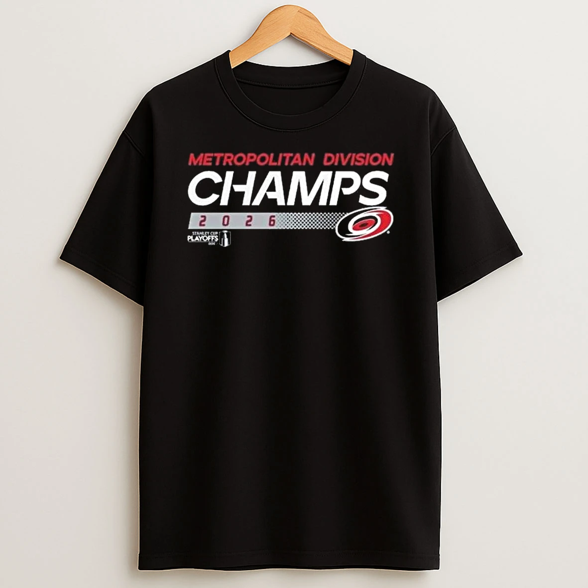 Carolina Hurricanes 2026 Metropolitan Division Champions T Shirt