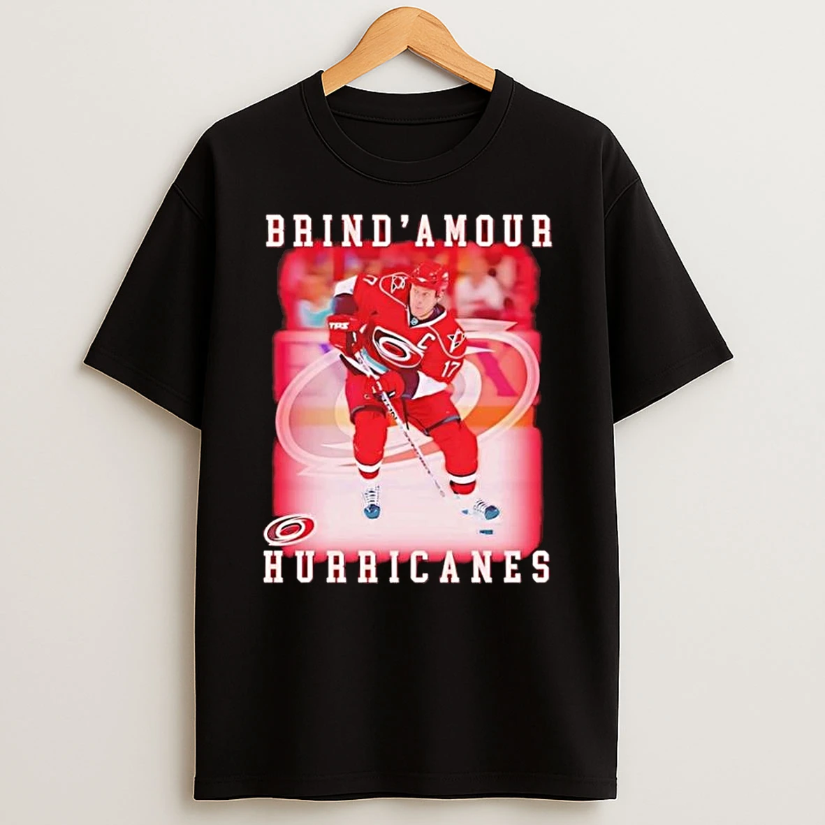 Carolina Hurricanes Rod Brindamour Player Collage 26 T Shirt