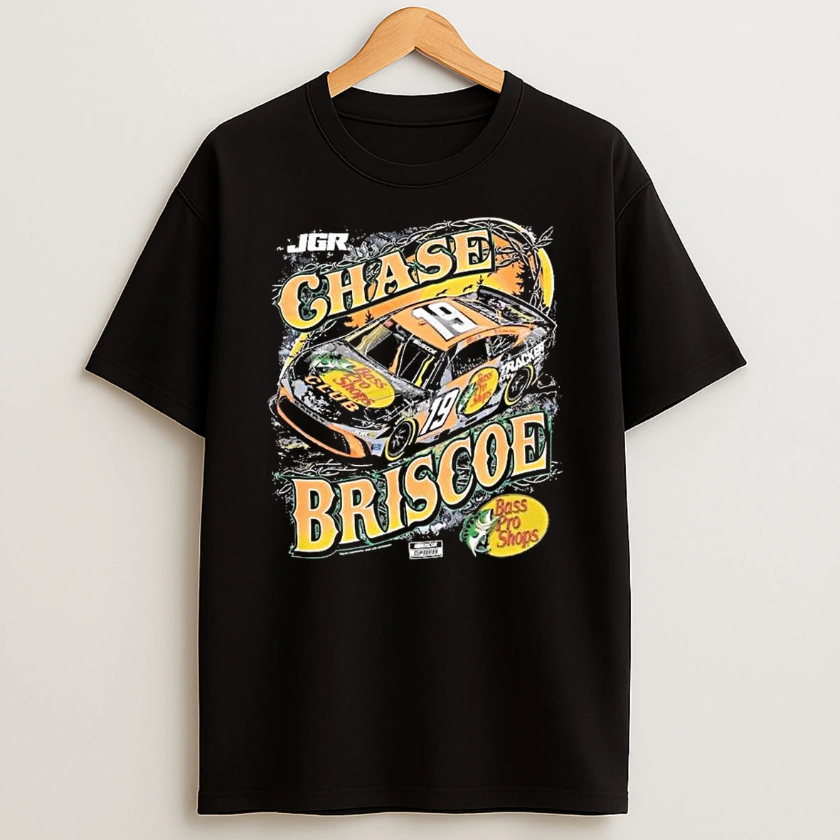 Chase Briscoe Joe Gibbs Racing Team Collection Black 19 T Shirt