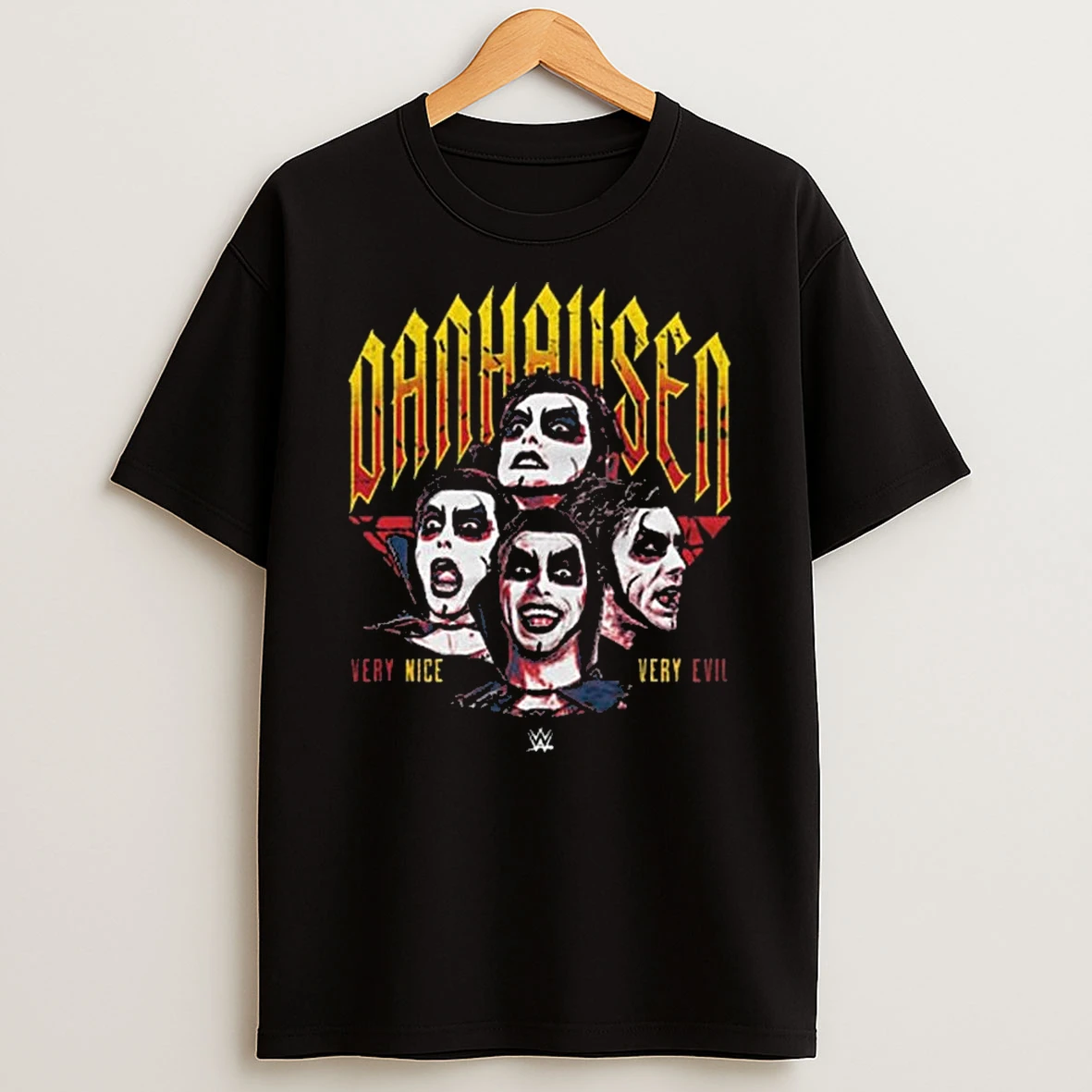 Danhausen Wwe Very Nice Very Evil Expressions T Shirt