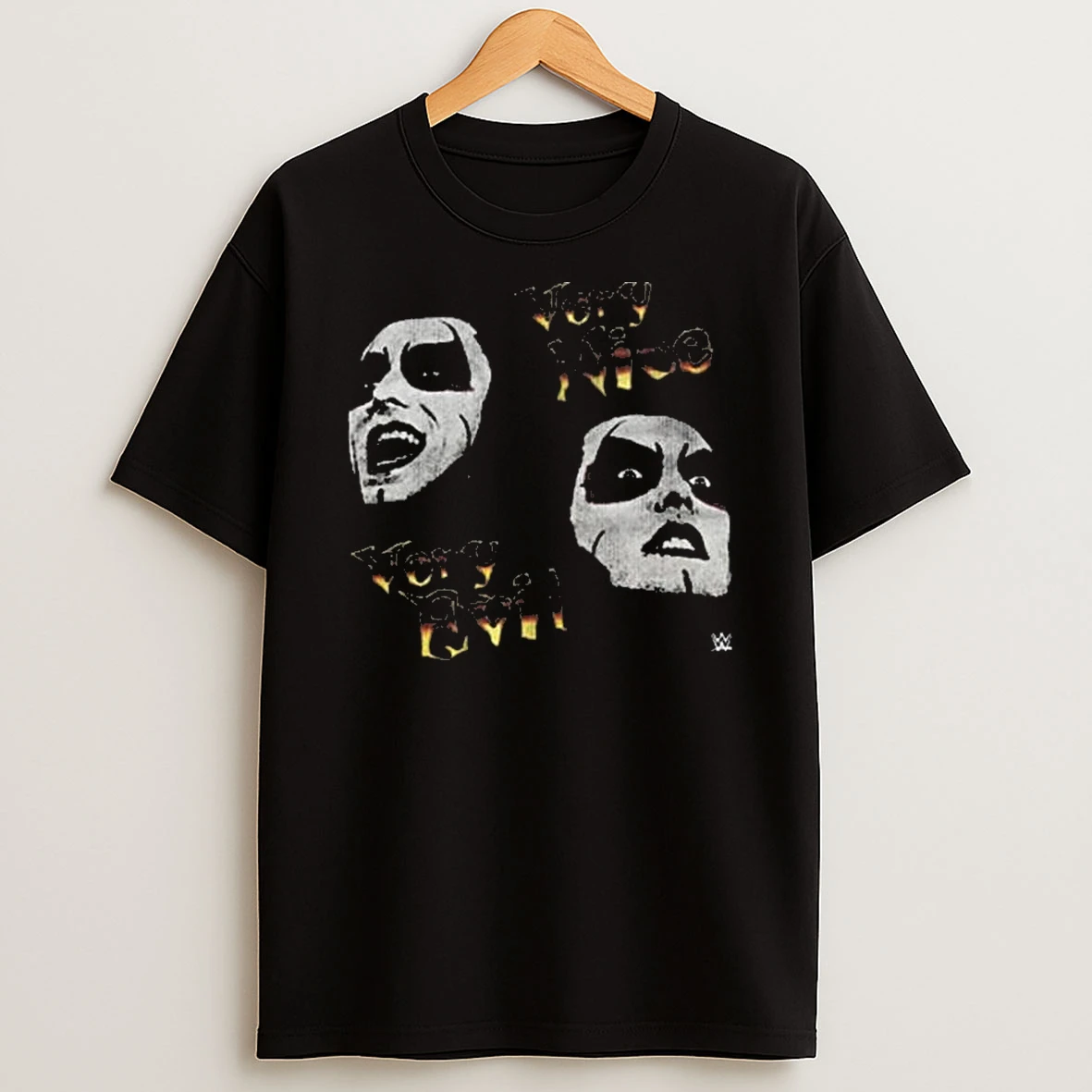 Danhausen Wwe Very Nice Very Evil Grunge T Shirt