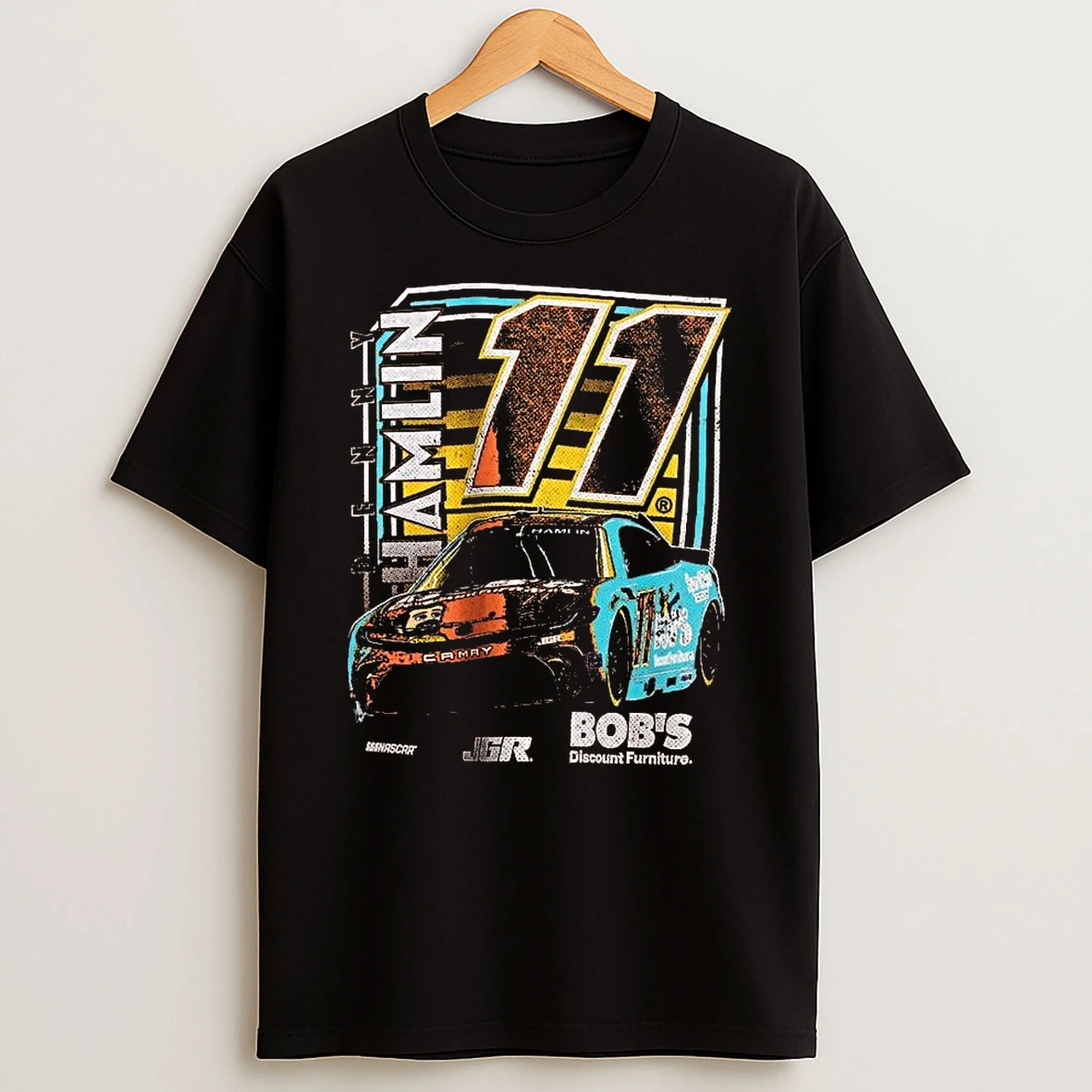 Denny Hamlin Joe Gibbs Racing Team Collection Orange 11 T Shirt