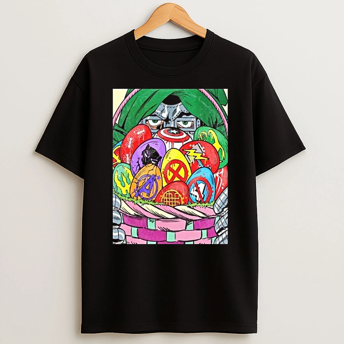 Doctor Doom Robert Downey Jr Easter Eggs Artwork Avengers Doomsday Leak T Shirt