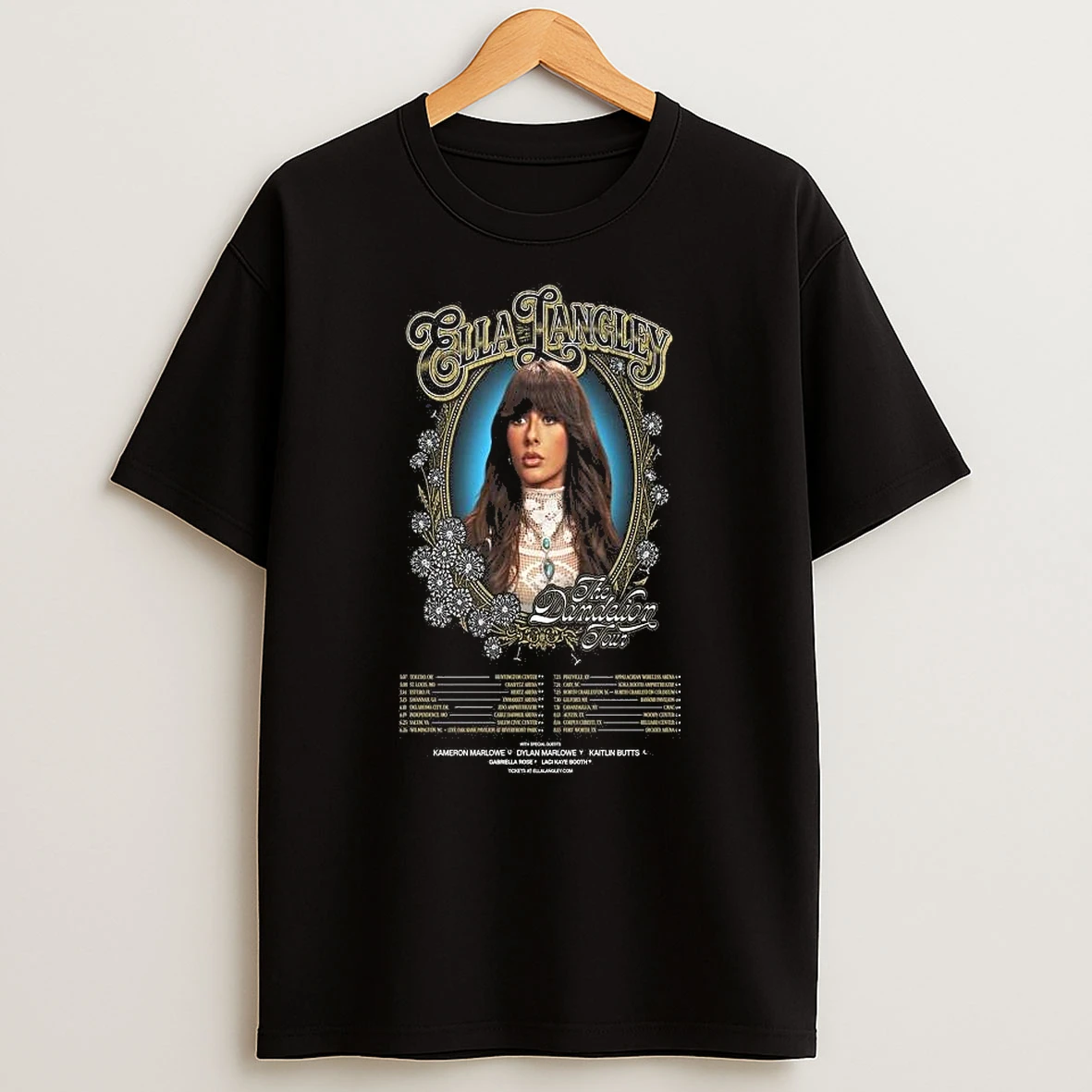 Ella Langley The Dandelion Tour 2026 North America Schedule Dates T Shirt