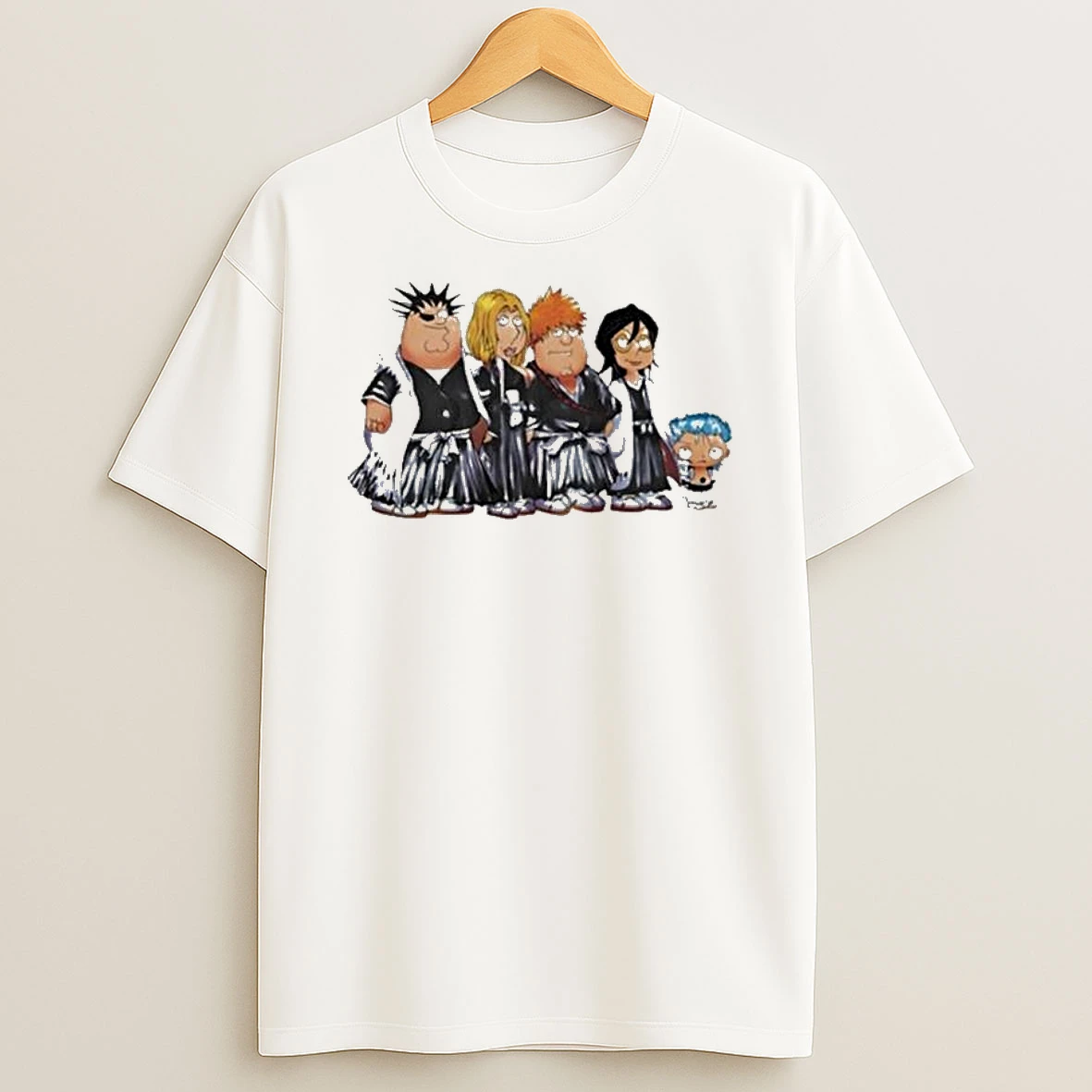 Family Guy X Bleach Soul Reapers T Shirt