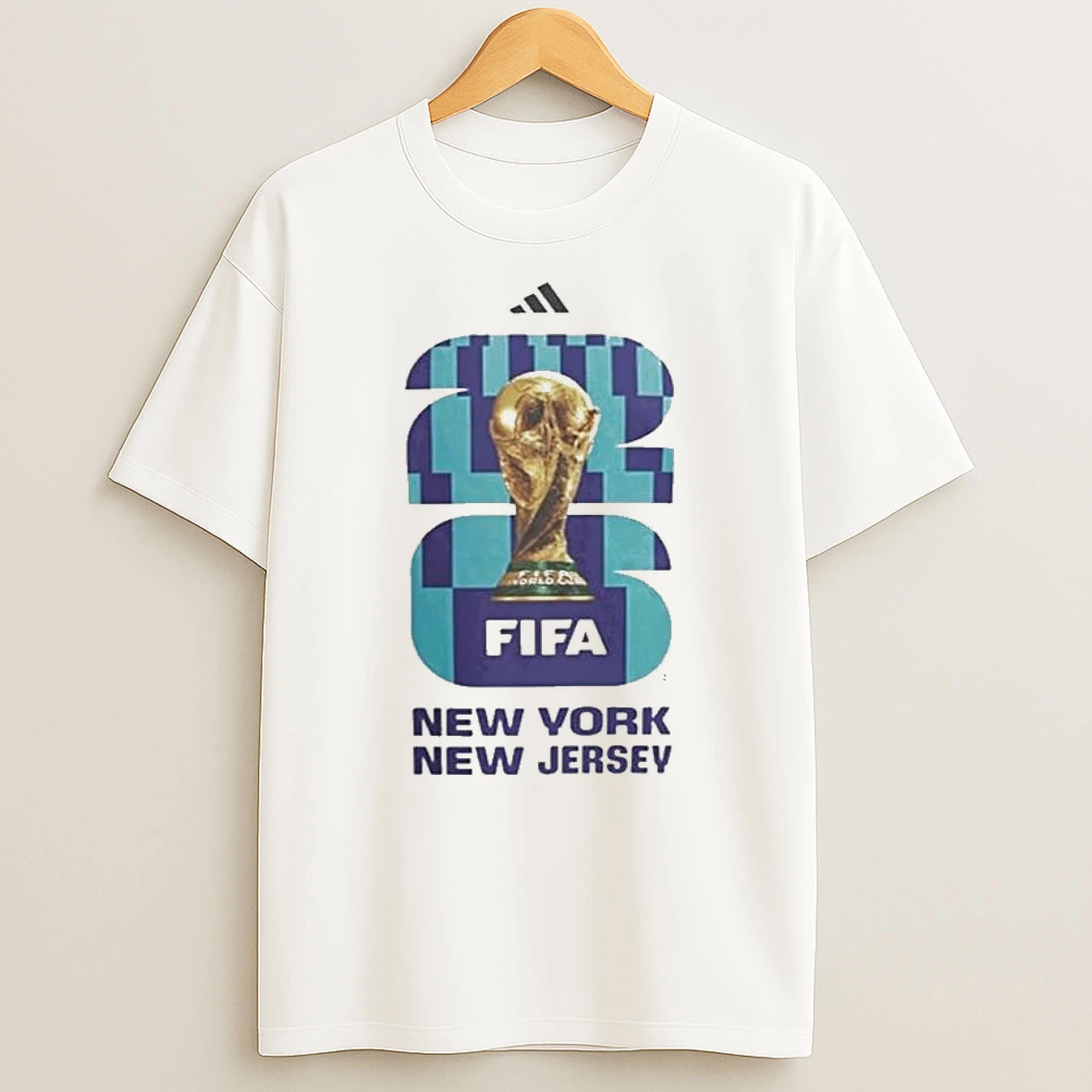 Fifa New York White Host City 2026 T Shirt