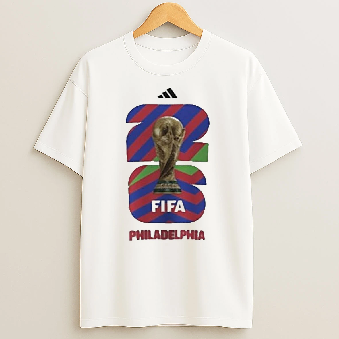 Fifa Philadelphia Ivory Host City 2026 T Shirt