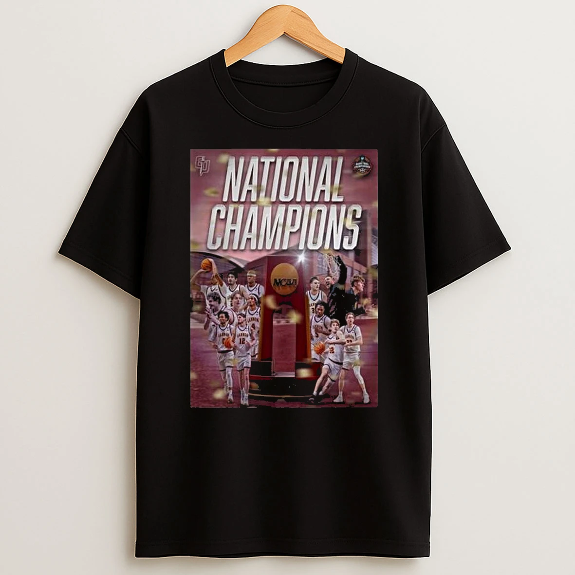 Gannon Golden Knights Mens Basketball 2026 Ncaa Dii National Champions T Shirt