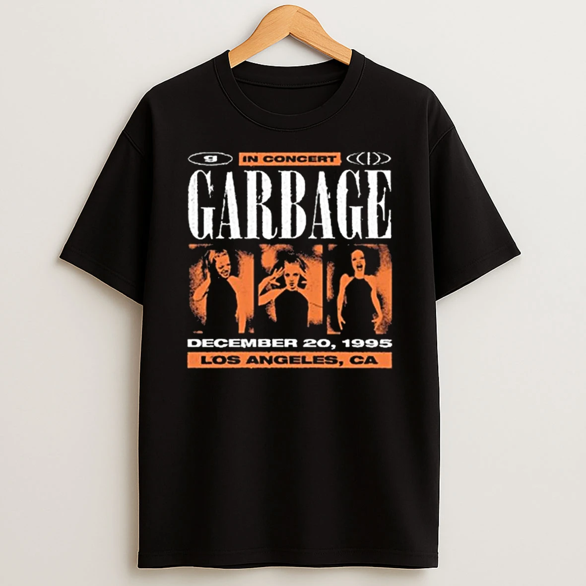 Garbage Classic Garbage In Concert T Shirt
