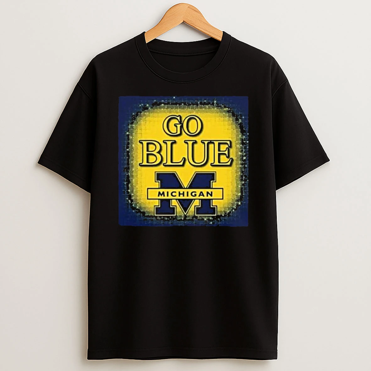 Go Blue Michigan Wolverines T Shirt