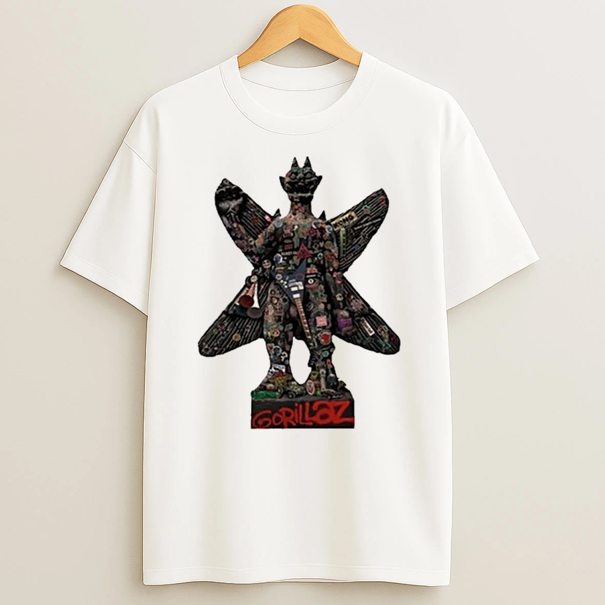 Gorillaz Pazuzu White T Shirt