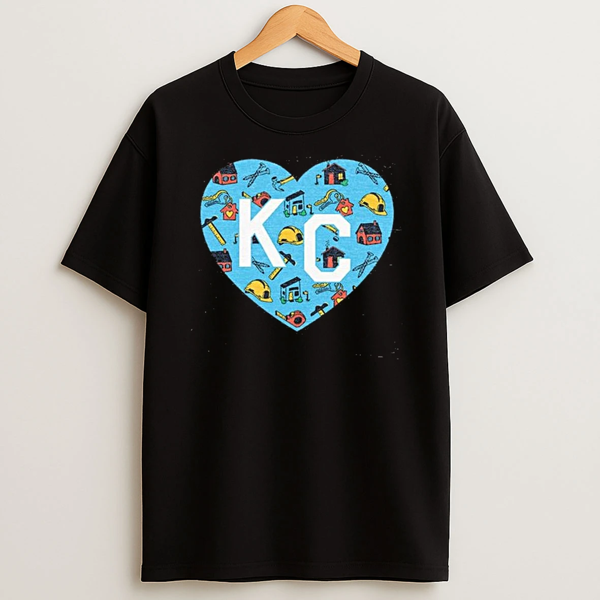 Habitat For Humanity Kc Heart T Shirt