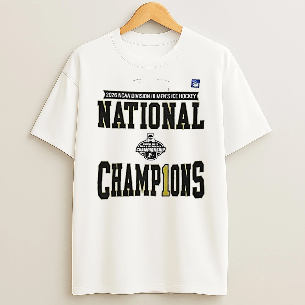 Hamilton College Continentals 2026 Ncaa Division Iii Mens Ice Hockey National Champions T Shirt