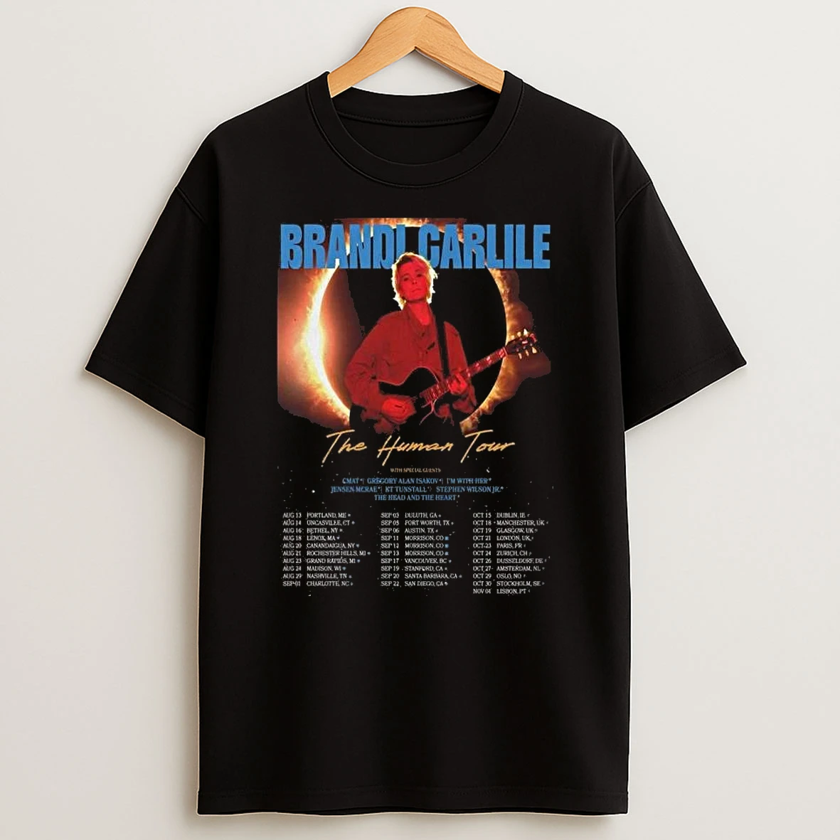 I Carlile The Human 2026 Shows T Shirt