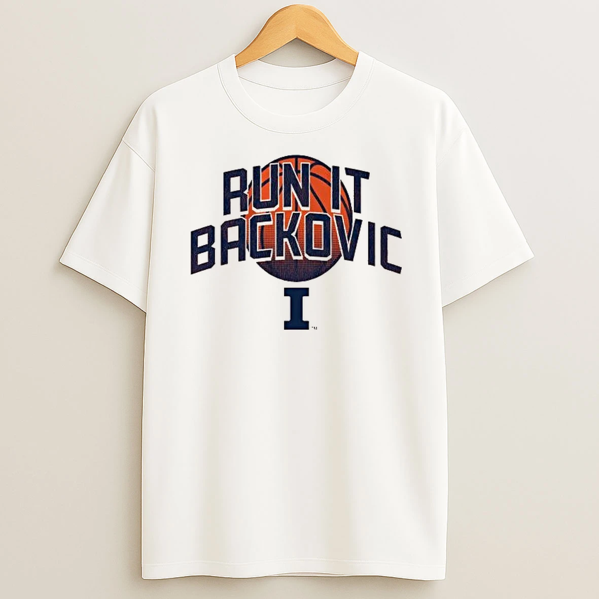 Illinois Basketball Run It Backovic T Shirt