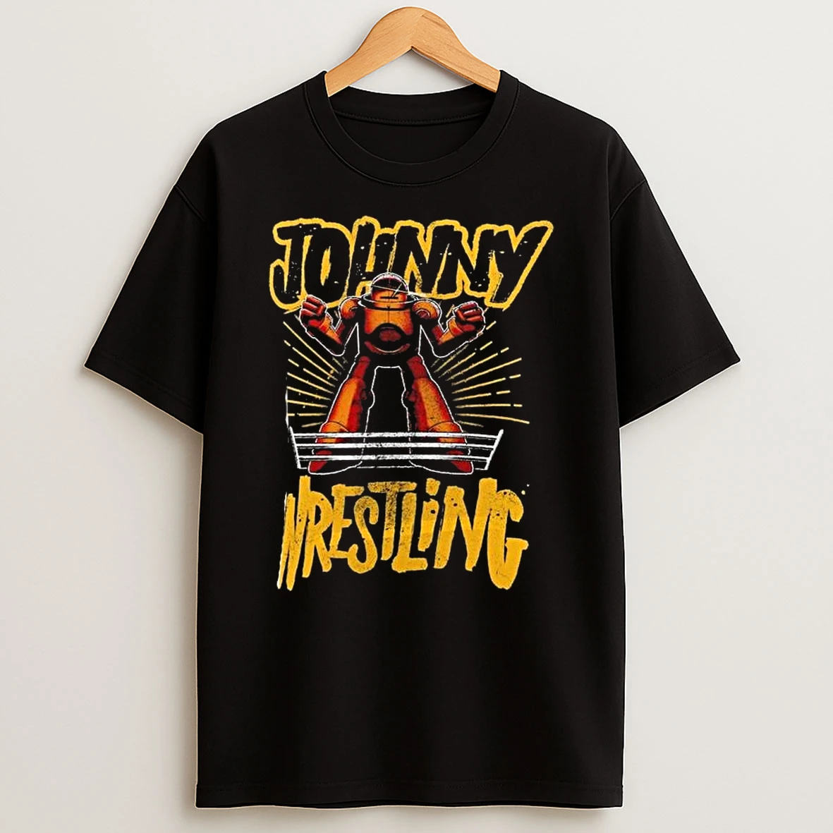 Johnny Gargano Johnny Wrestling Robot T Shirt