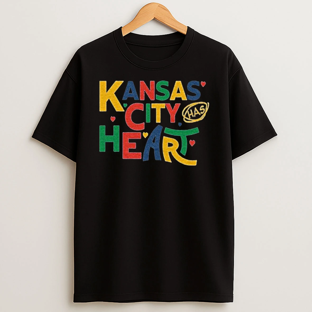 Kansas City Has Heart 2026 Vintage T Shirt