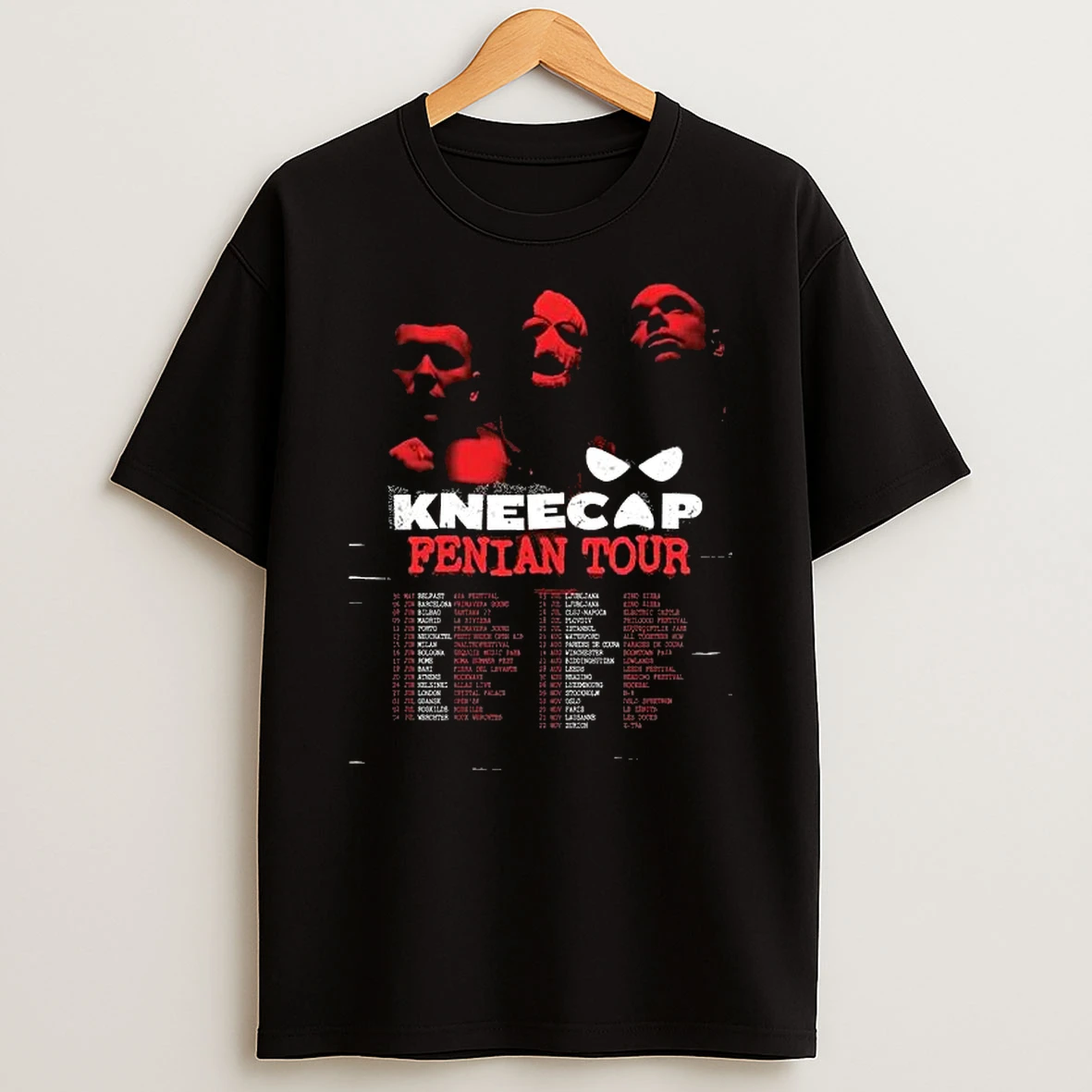 Kneecap Fenian Tour 2026 T Shirt