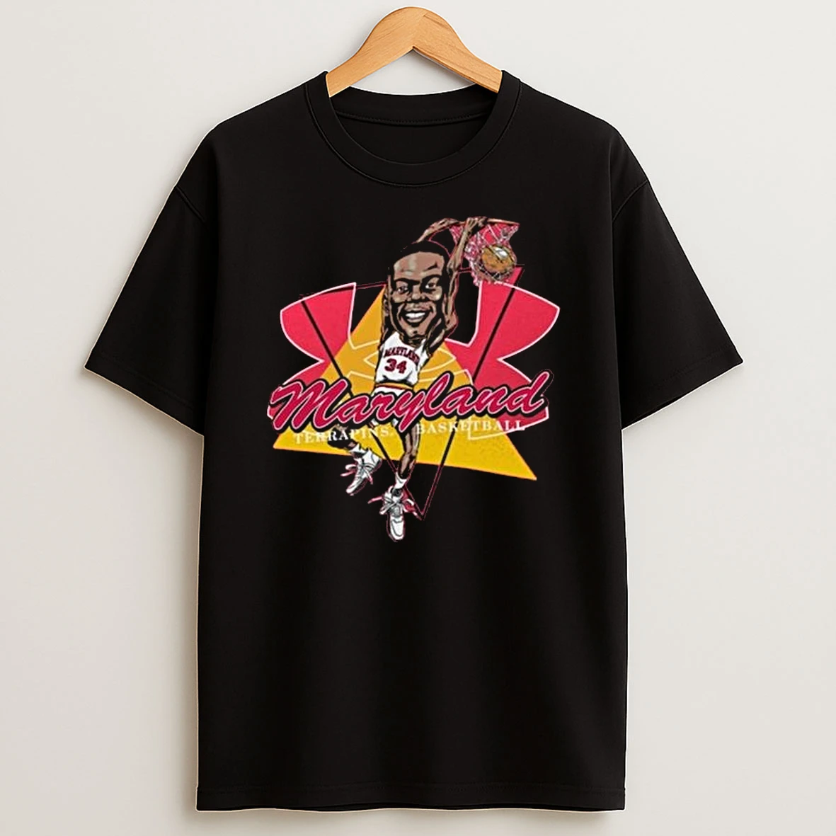 Len Bias Maryland Terrapins Player Graphic T Shirt