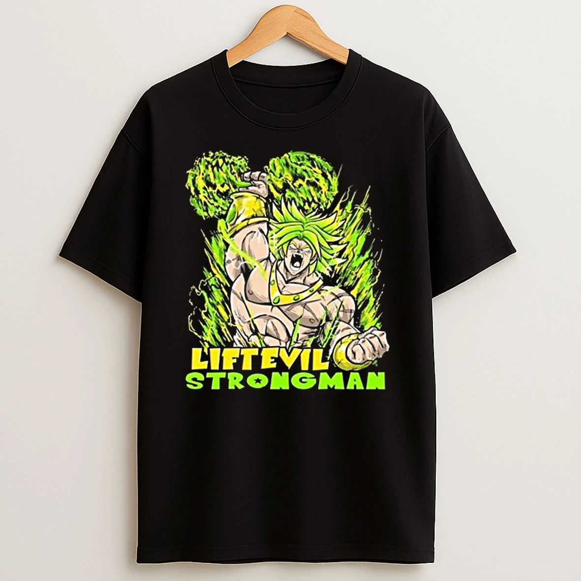 Lift Evil Strong Man T Shirt