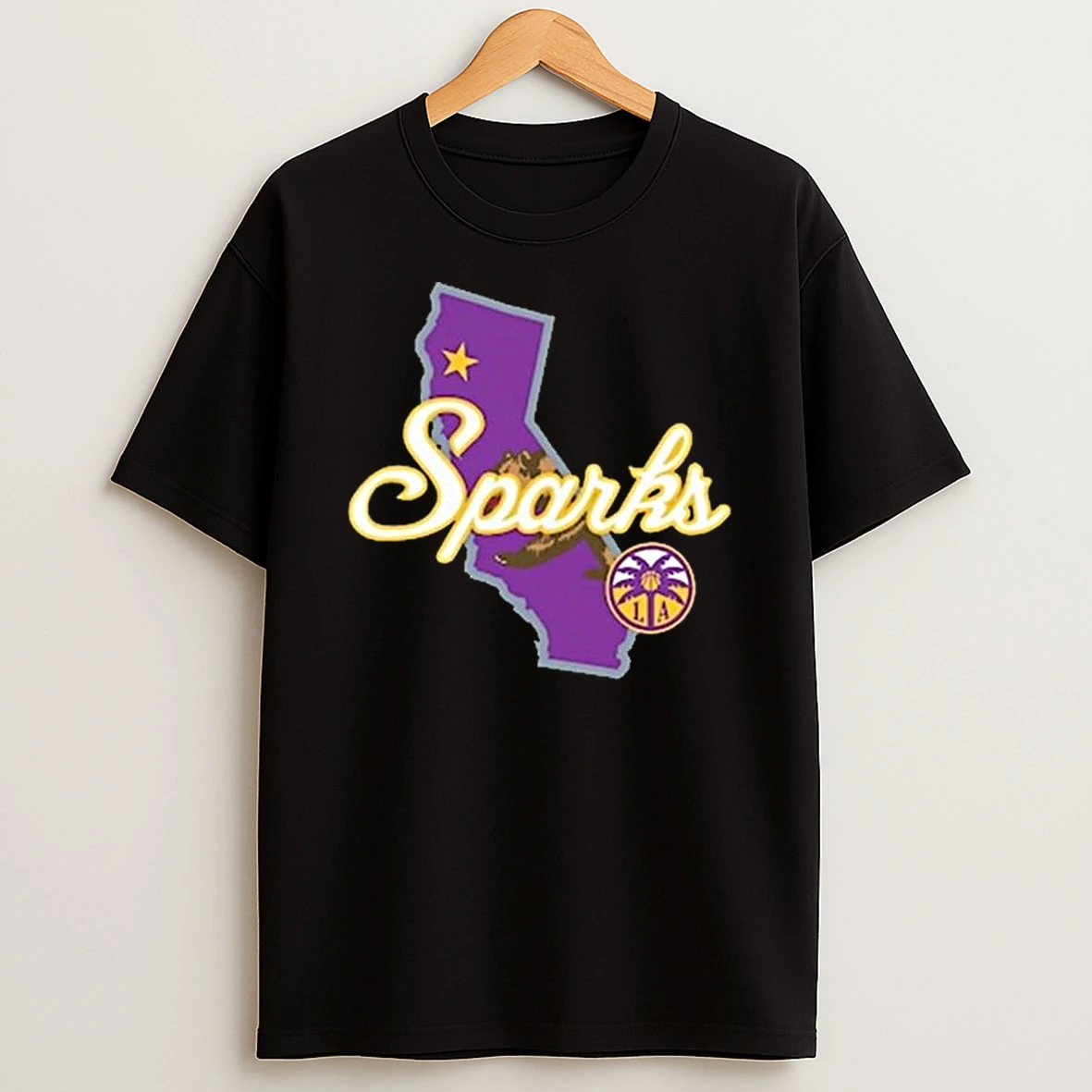 Los Angeles Sparks New Era 2026 Wnba Draft Hometown T Shirt