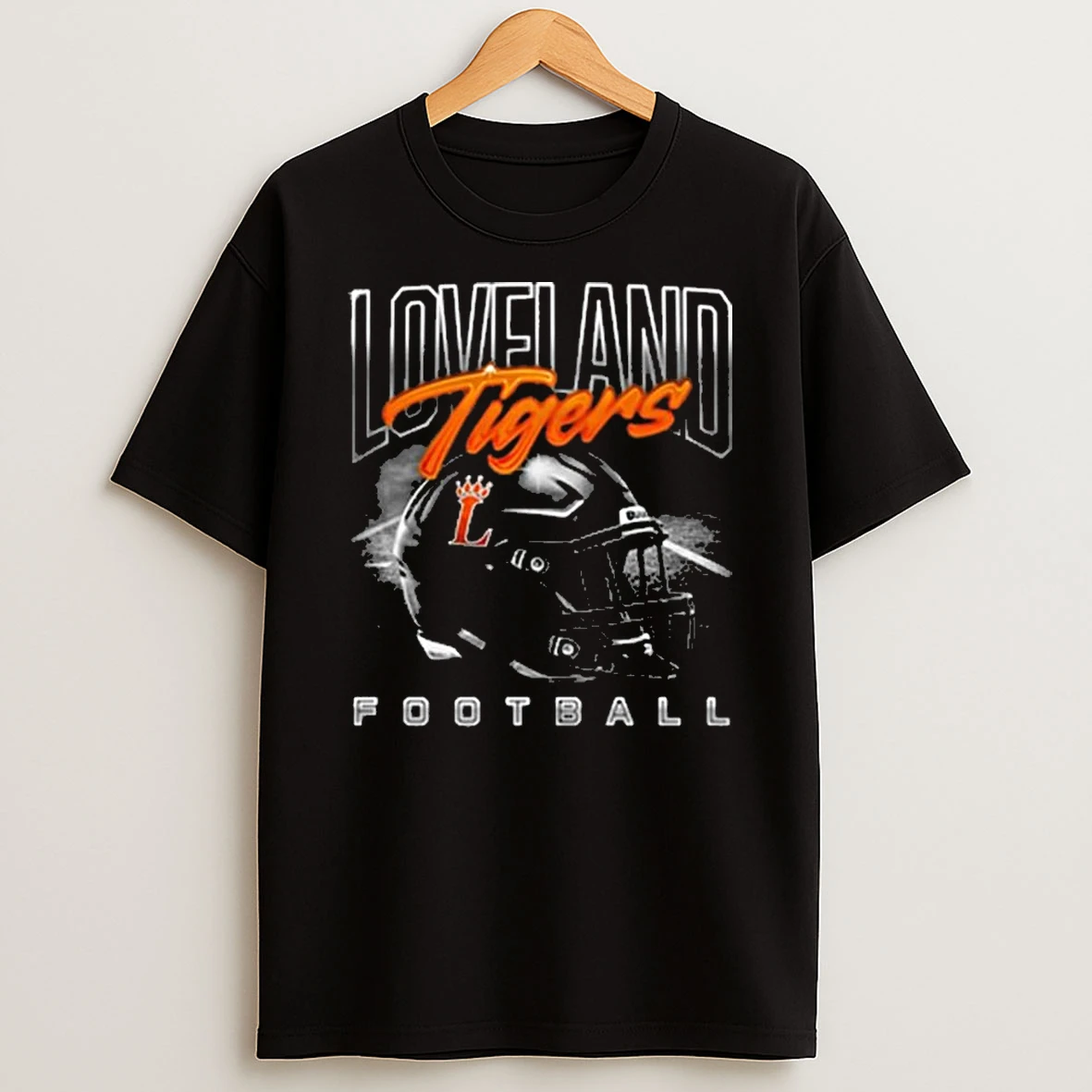Loveland Tigers Helmet T Shirt