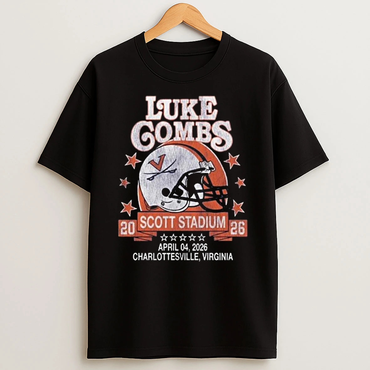 Luke Combs At Scott Stadium 04 April 2026 Event T Shirt