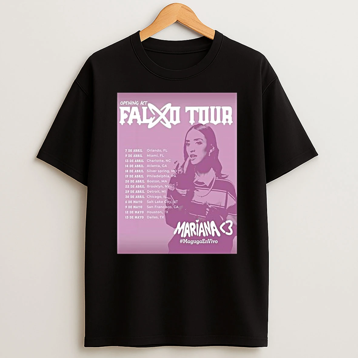 Mariana Fall Tour 2026 T Shirt