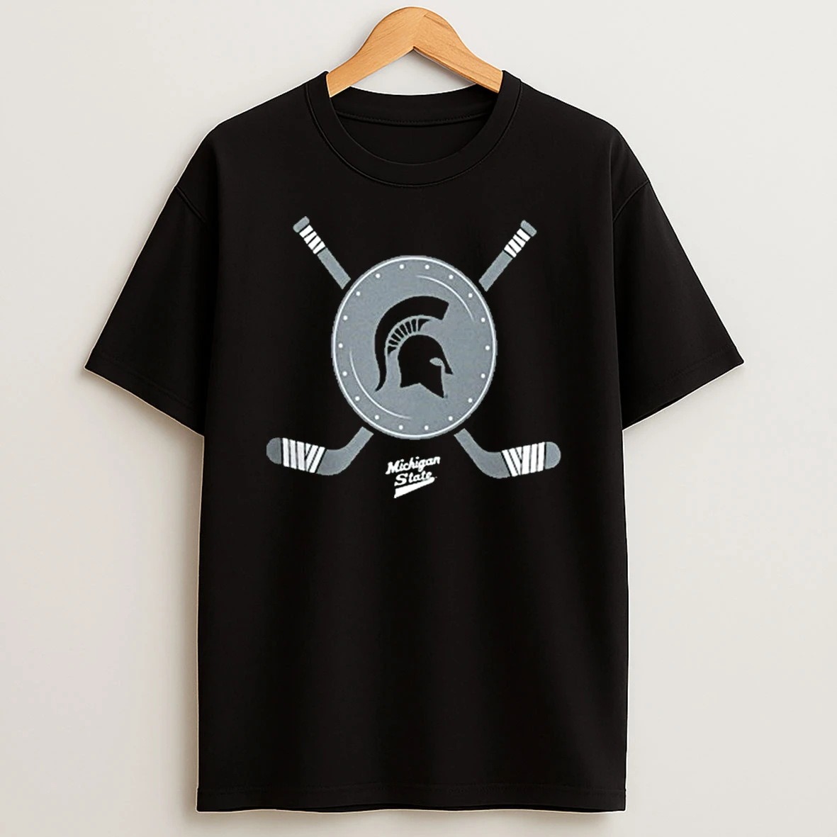 Michigan State Spartans Hockey Hype T Shirt