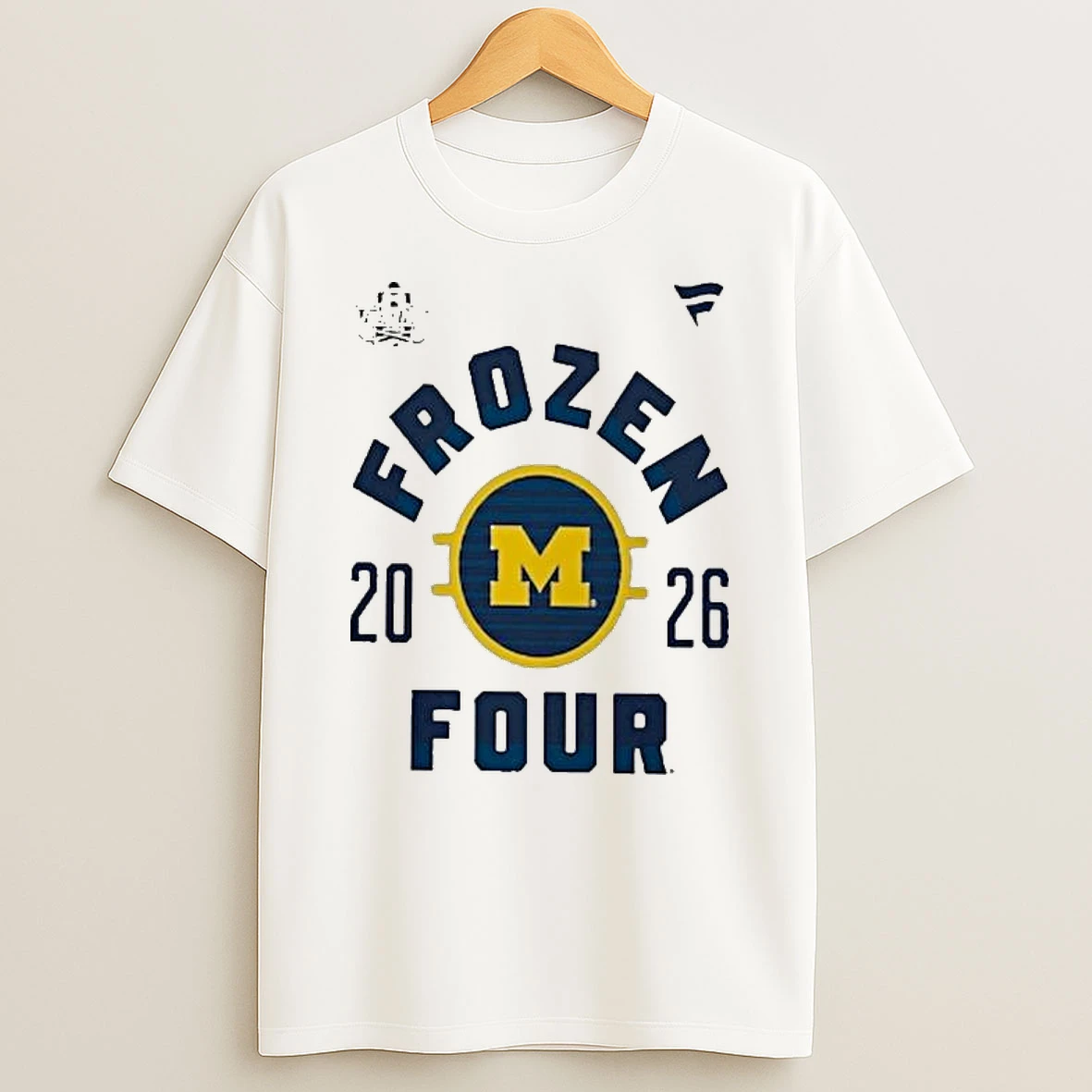 Michigan Wolverines 2026 Ncaa Mens Frozen Four T Shirt