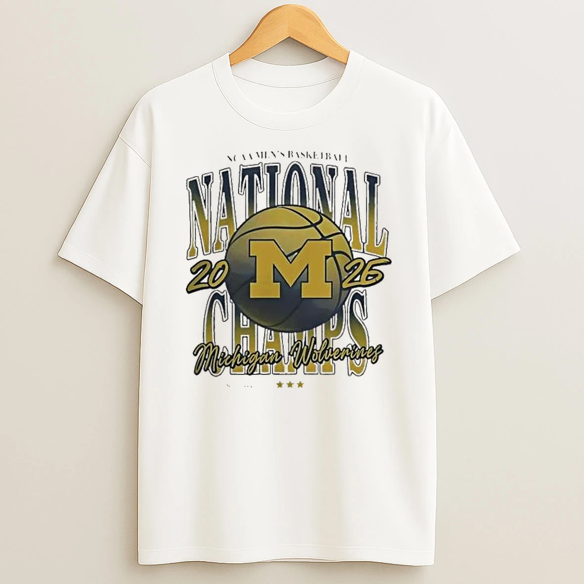 Michigan Wolverines 2026 Ncaa Mens National Champions T Shirt