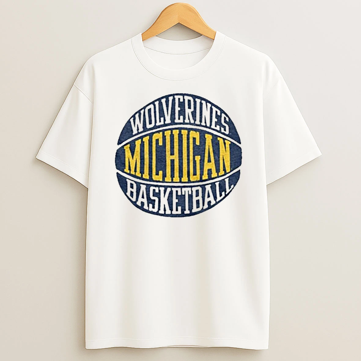 Michigan Wolverines Basketball T Shirt