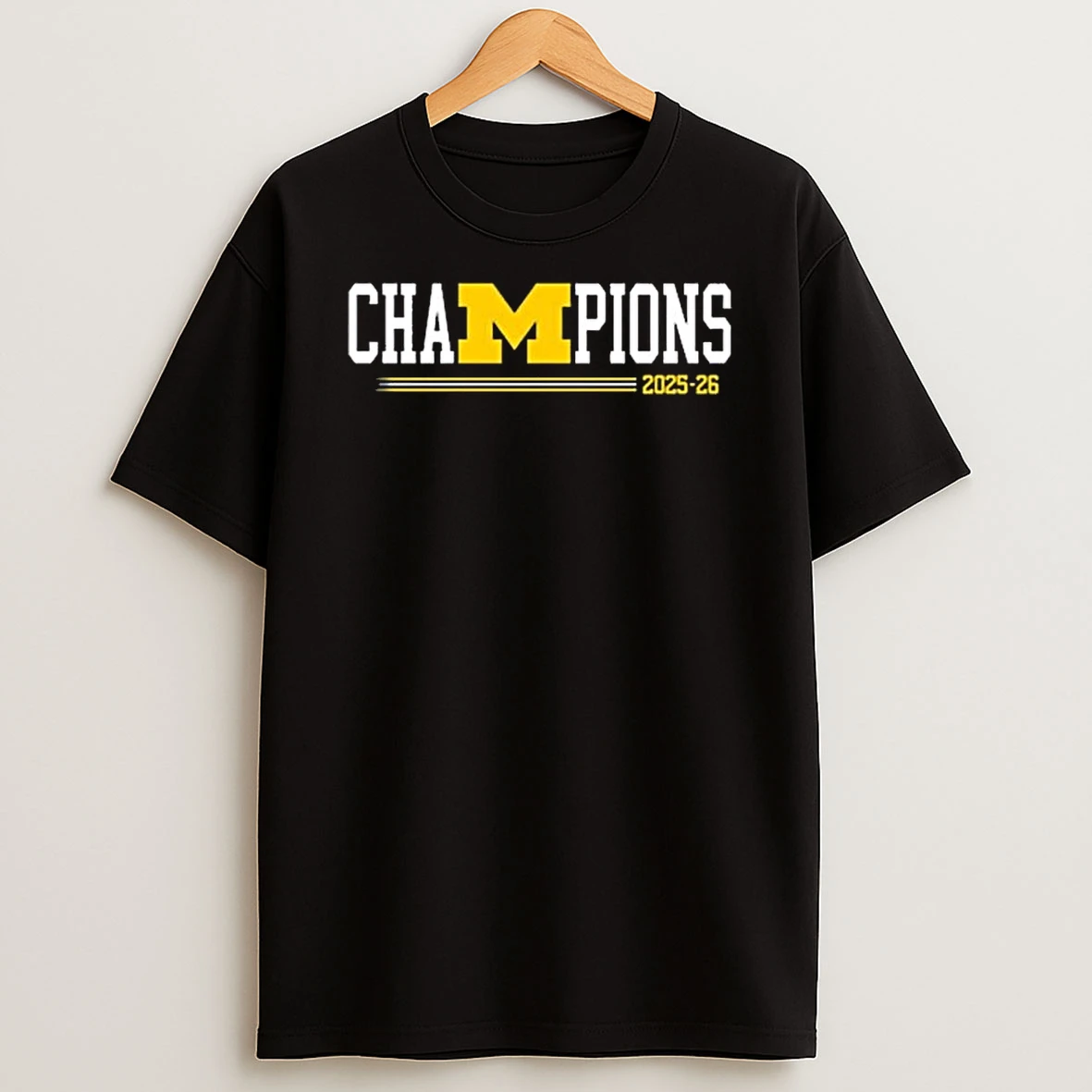 Michigan Wolverines Domination Scores 2025 2026 T Shirt