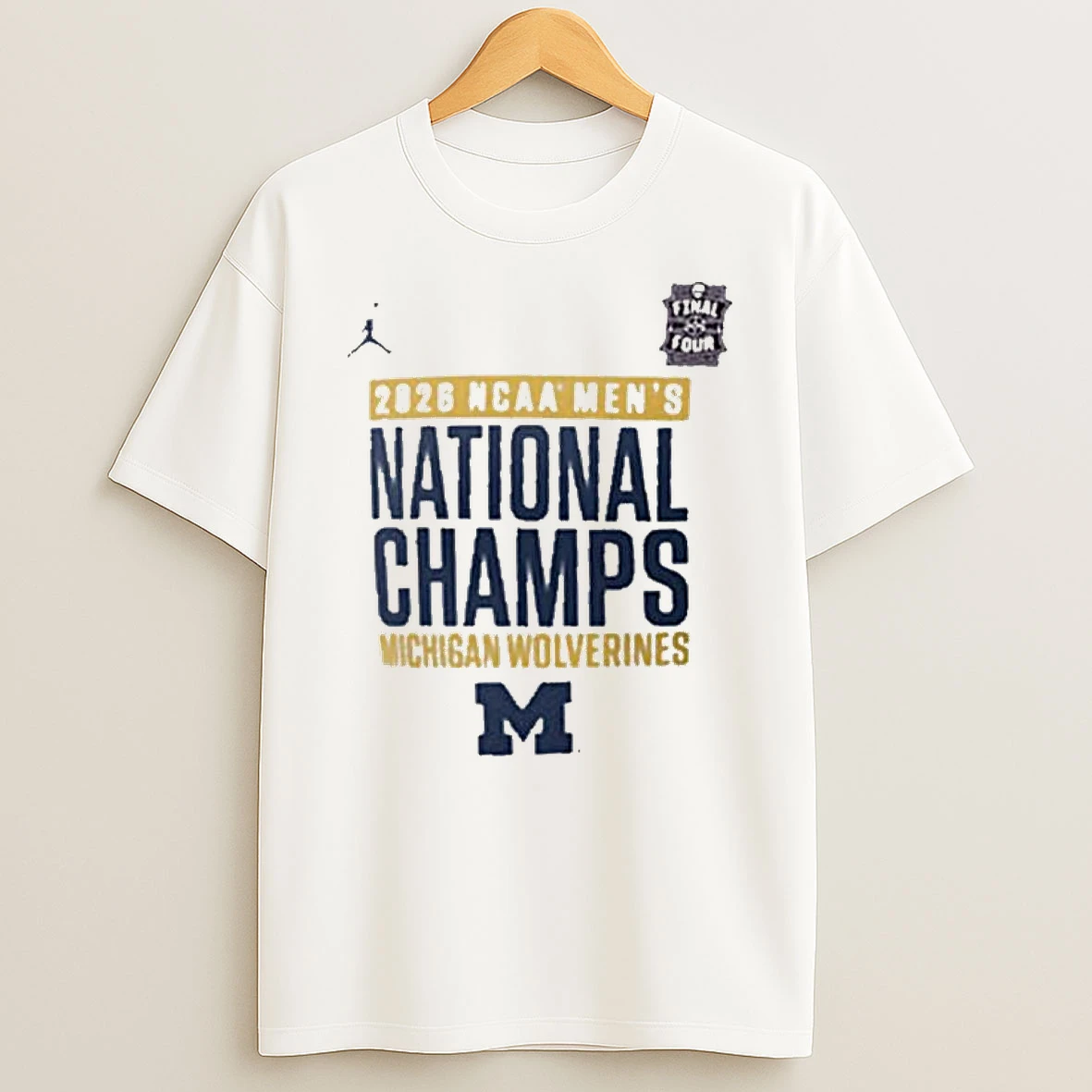Michigan Wolverines Mens Basketball National Champions Celebration 2026 T Shirt