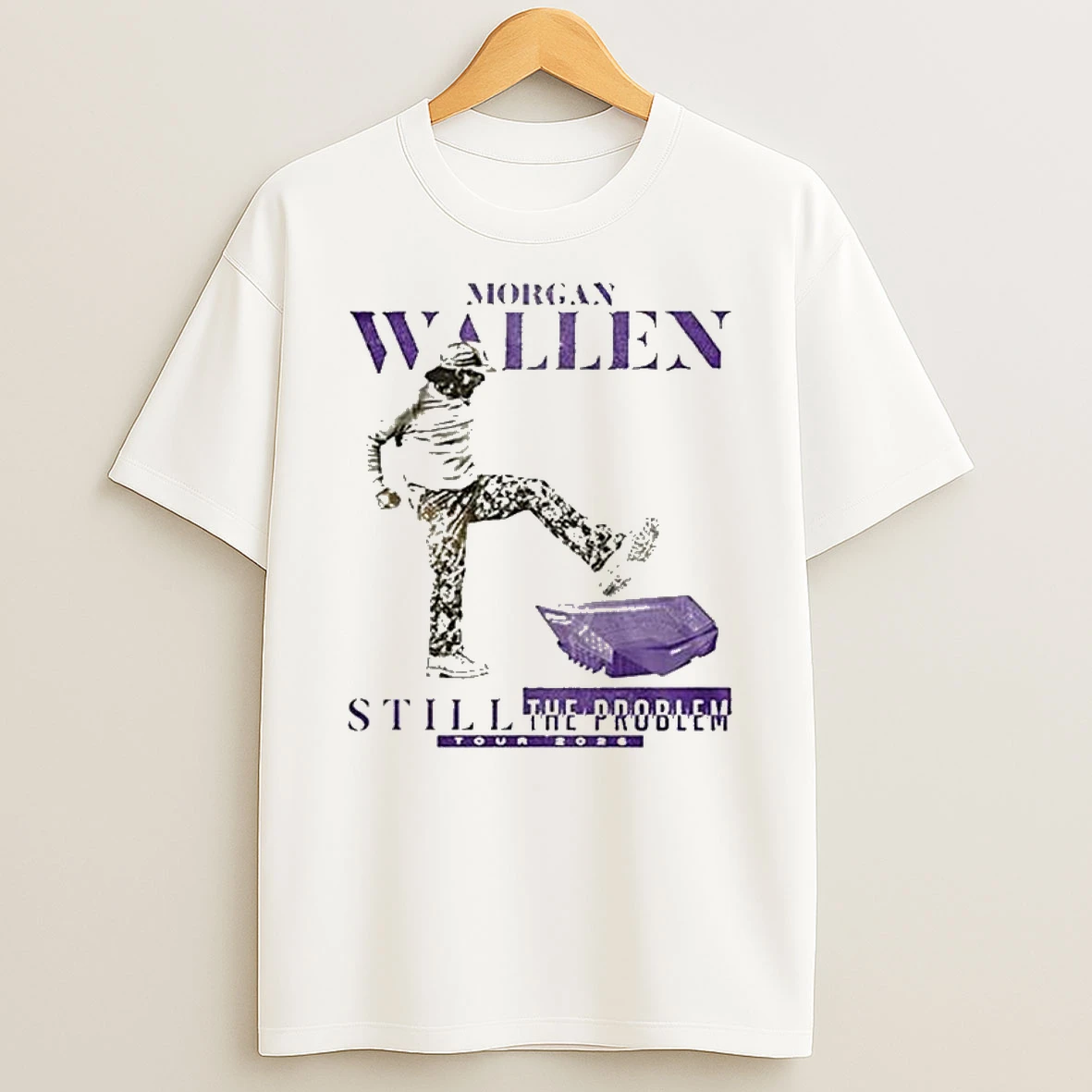 Minnesota Vikings X Morgan Wallen Still The Problem Tour 2026 T Shirt