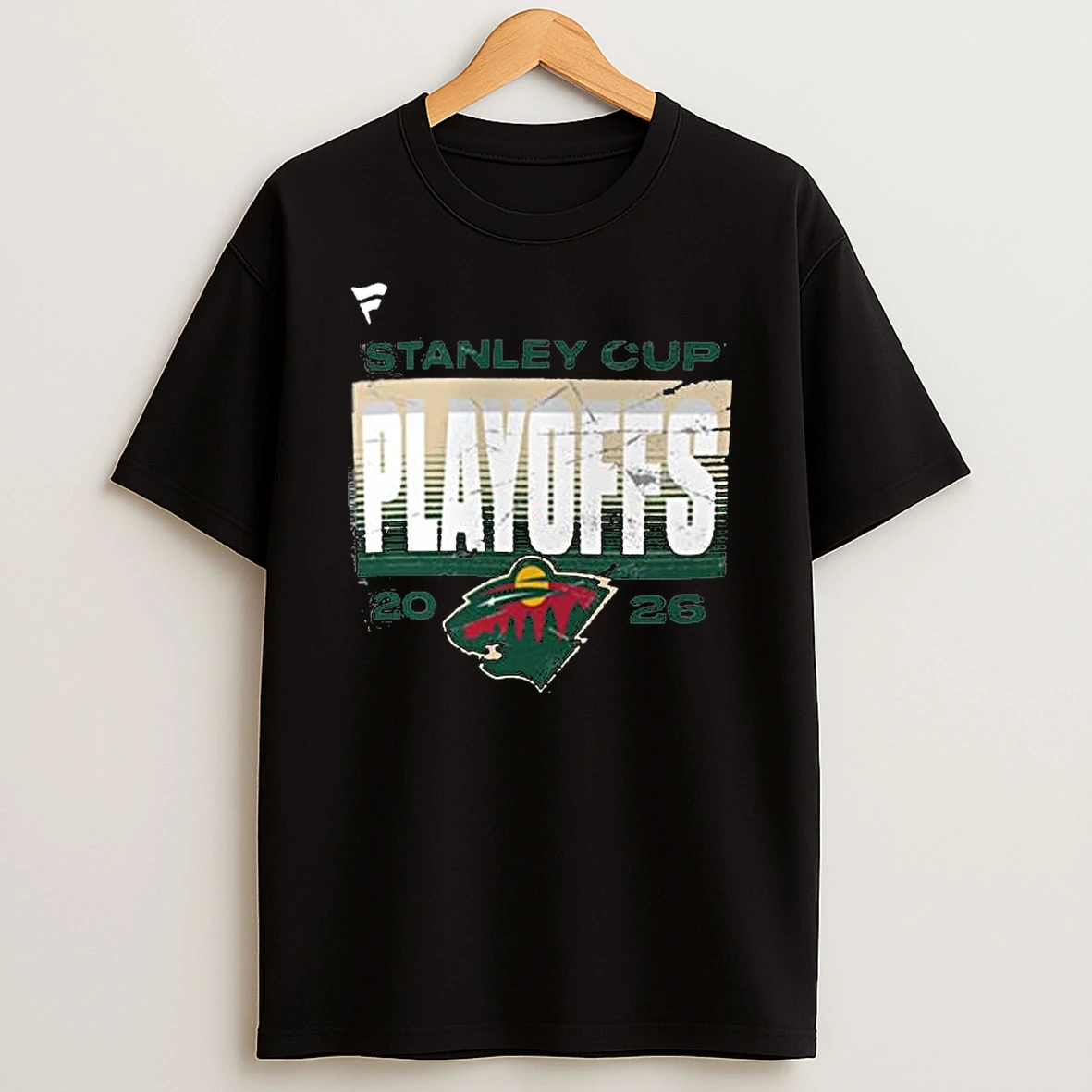 Minnesota Wild Ash 2026 Playoff Participant T Shirt