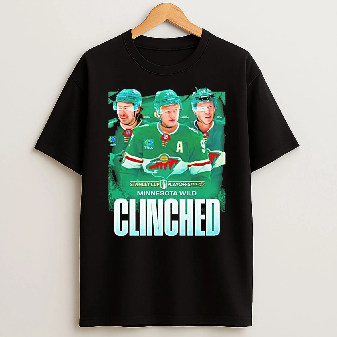 Minnesota Wild Clinched 2026 Nhl Stanley Cup Playoffs T Shirt