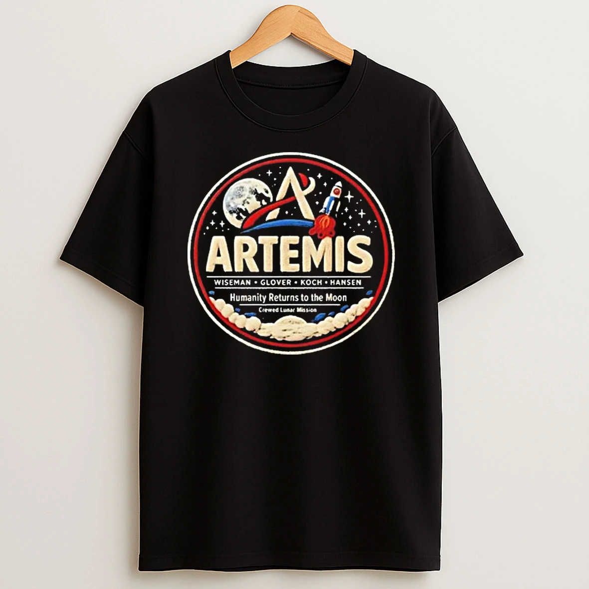 Nasa Artemis Ii Back To The Moon 2026 Humanity Returns To The Moon Crewed Lunar Mission T Shirt