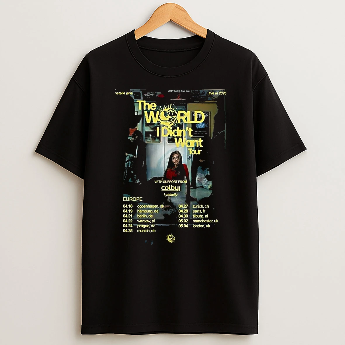 Natalie Jane The World I Did Want Tour 2026 T Shirt
