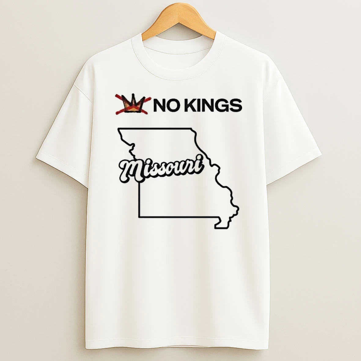 No Kings Missouri T Shirt