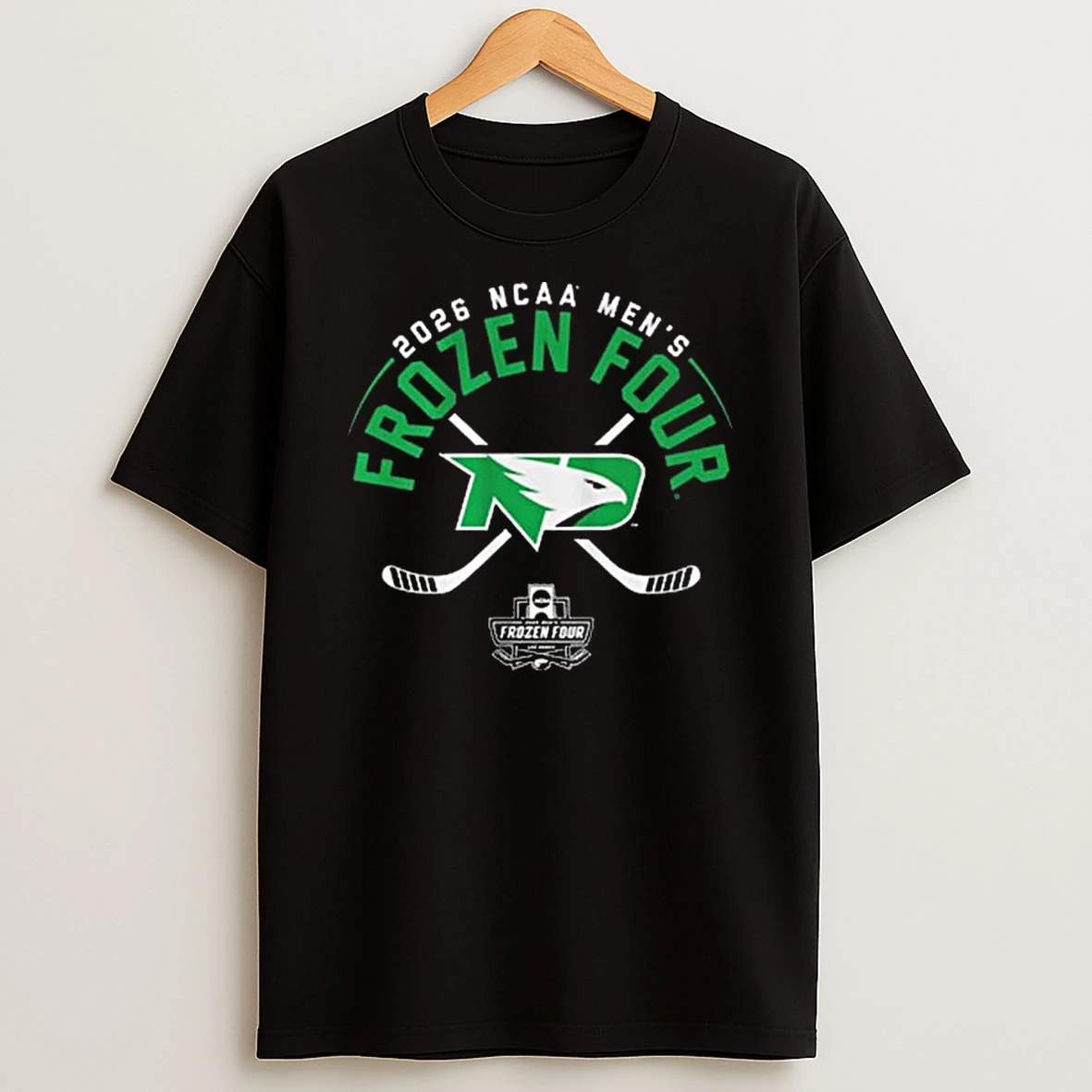 North Dakota Mens Hockey 2026 Frozen Four T Shirt