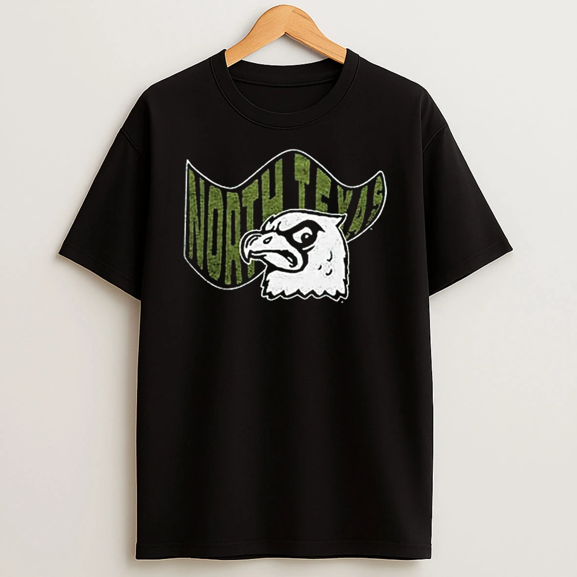 North Texas Waving Flag T Shirt