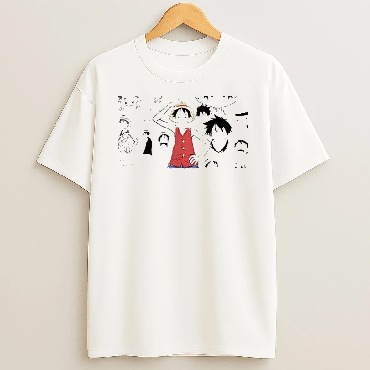 One Piece Monkey D Luffy New Art From Wit Studio T Shirt