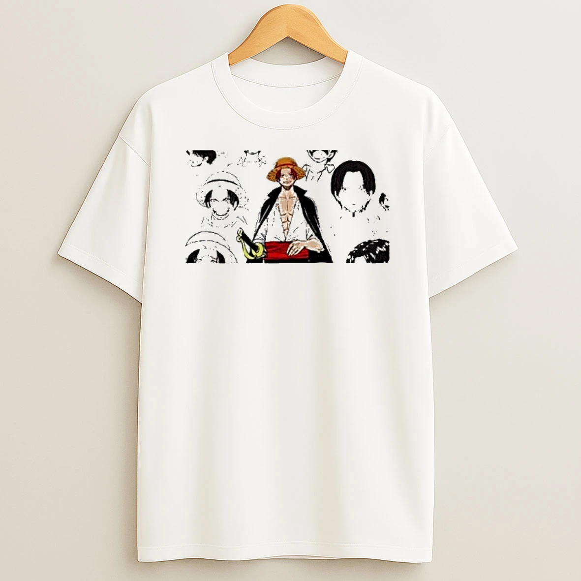 One Piece Shank New Art Anime From Wit Studio T Shirt